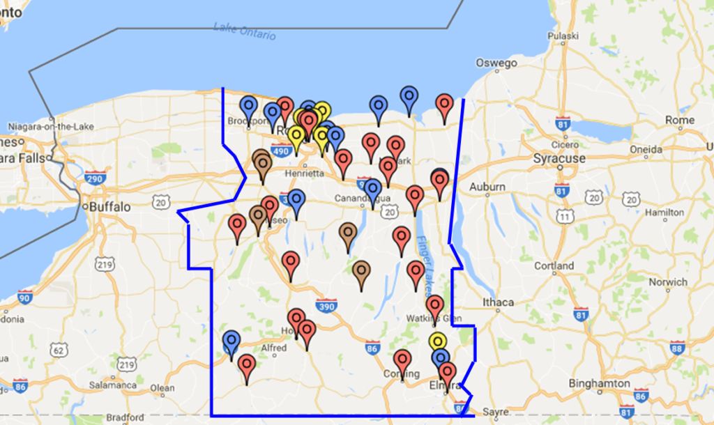 Rotary Clubs Map